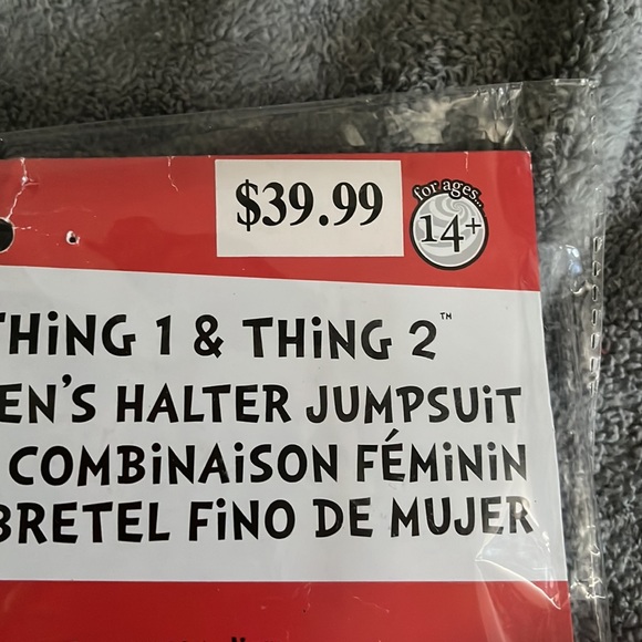 Thing 1 Thing 2 Womens halter jumpsuit - Picture 2 of 6